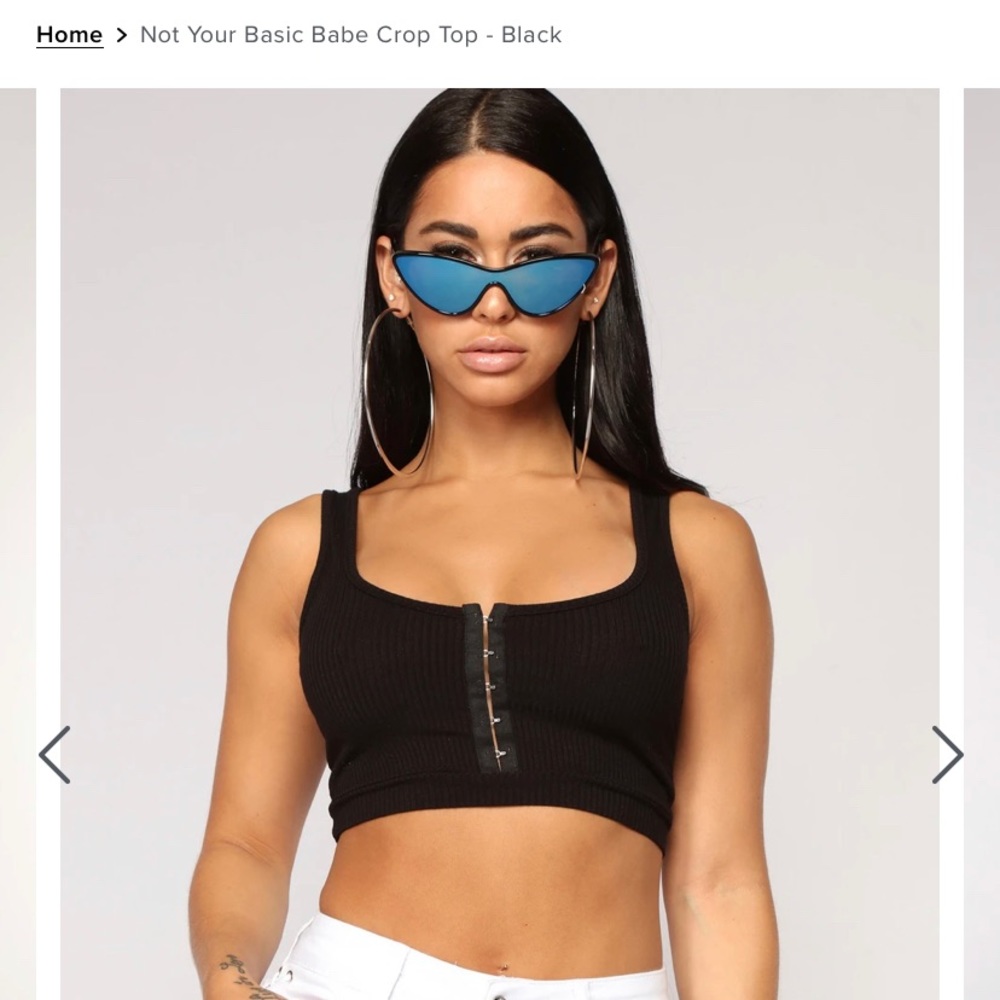 Fashion nova crop top